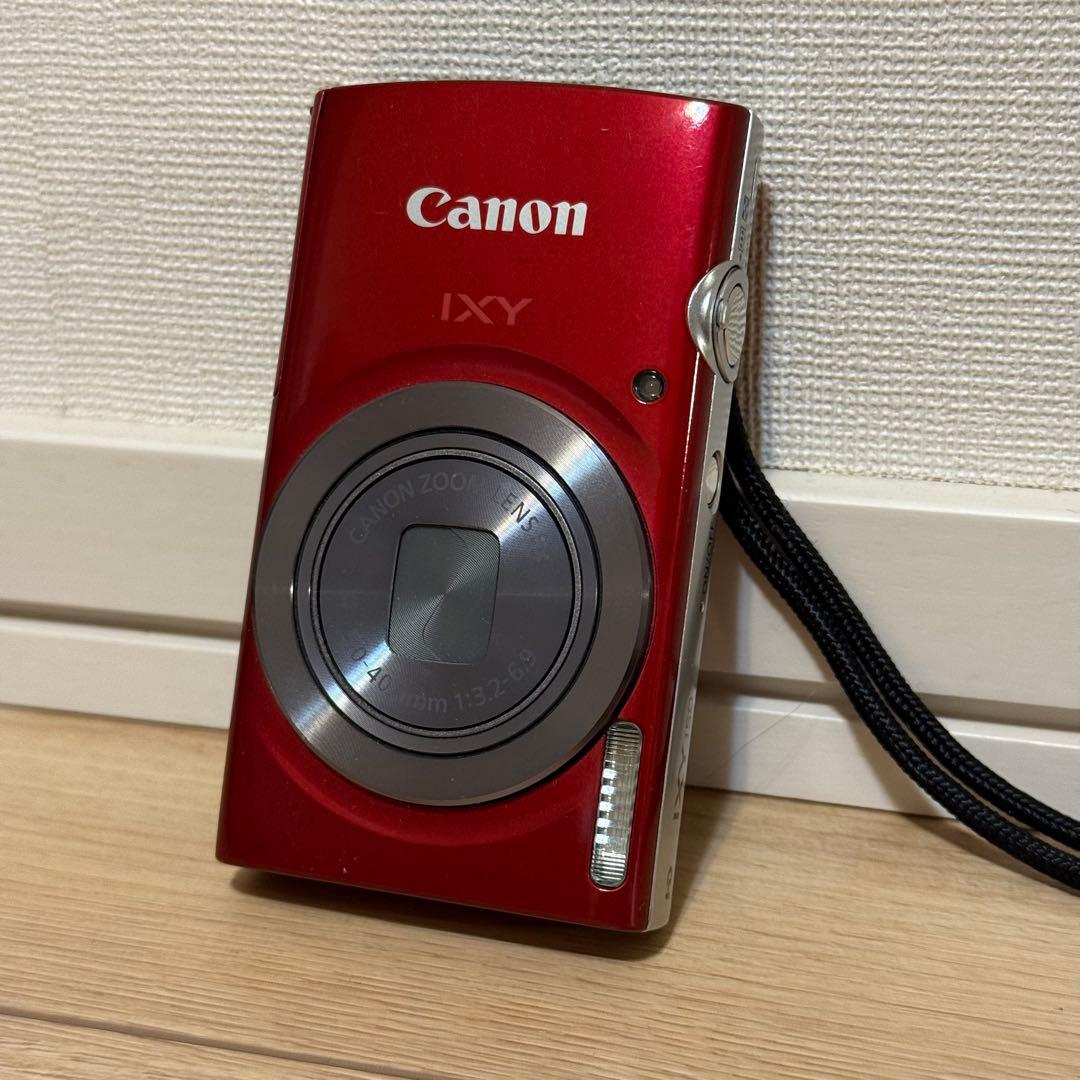 Canon キャノン IXY150 コンパクトデジタルカメラ レッド