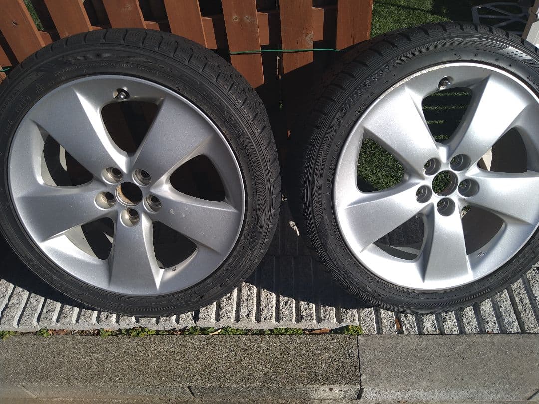 ３０プリウス純正Ｓツーリング１７インチホイール＋スタッドレスタイヤ４本セット