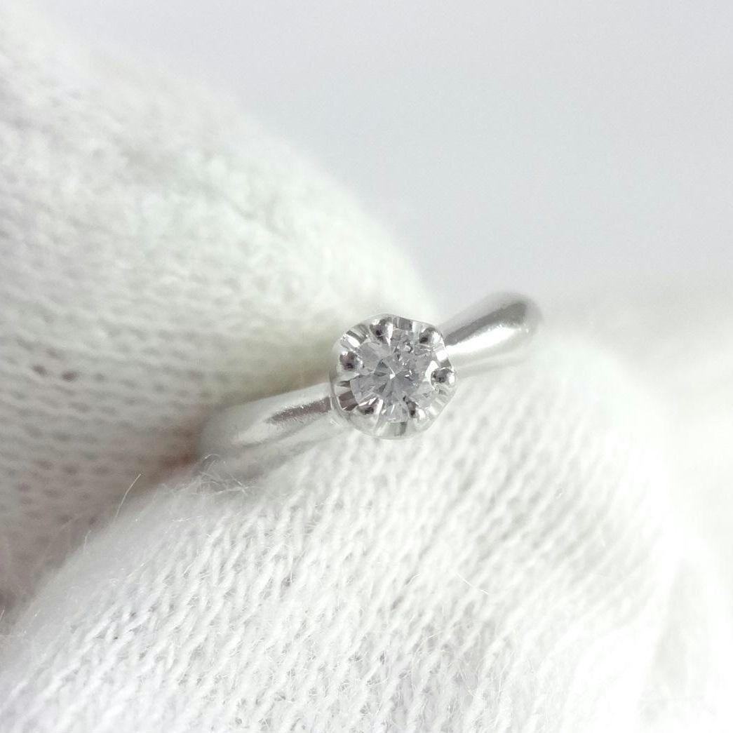 【せりな様】1Pダイヤモンド　ペンダントトップ　プラチナ