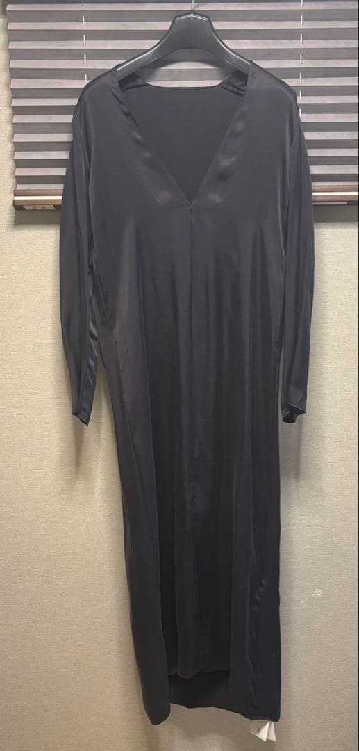 新品　Plage　Fibril ワンピース　ブラック　38