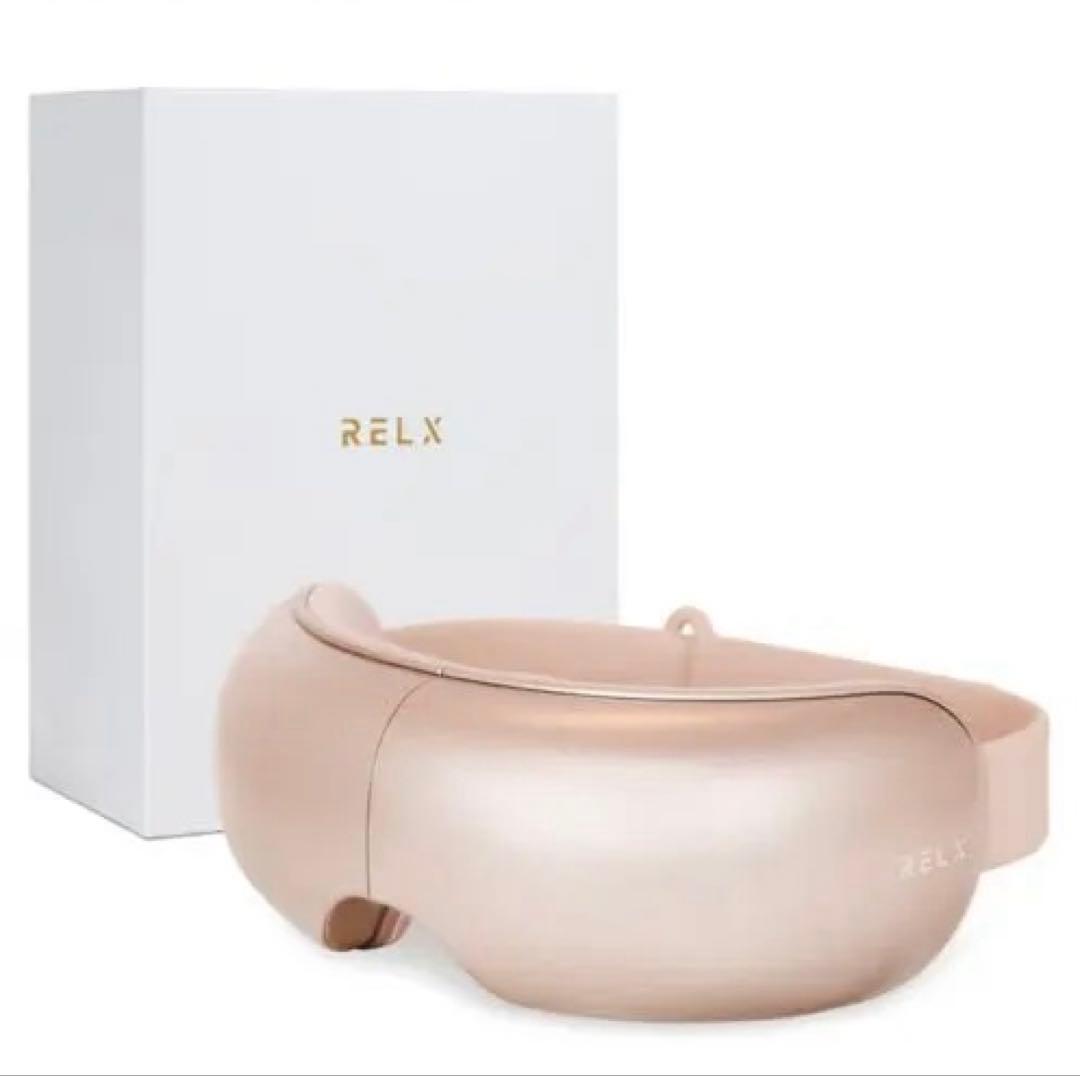 RELX Bluetooth眼圧マッサージャー ローズゴールド