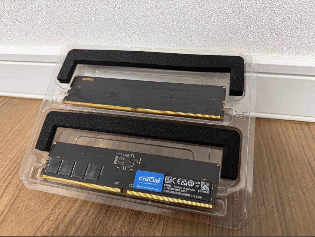 Crucial DDR5-5600 16×2GB