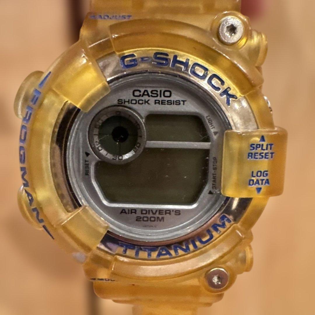 G-SHOCK W.C.C.S.フロッグマン マンタDW-8201-WC電池切れ