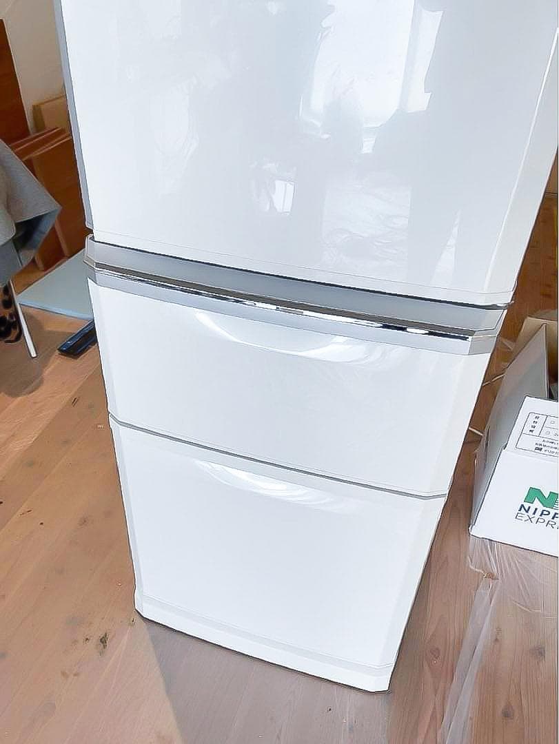 三菱 MR-C34Y-W 冷蔵庫 2015年製