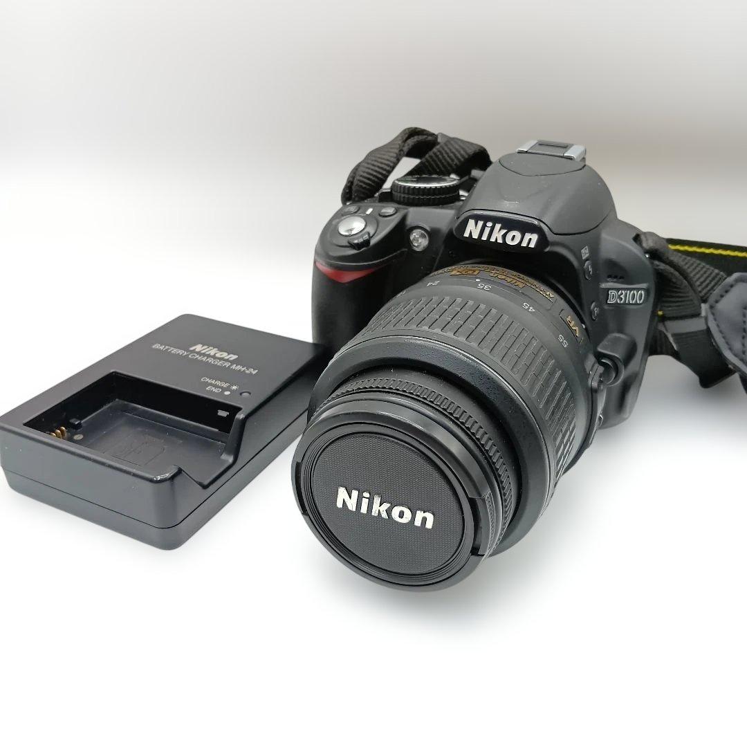 【美品】Nikon D3100 デジタル一眼レフカメラ（K）