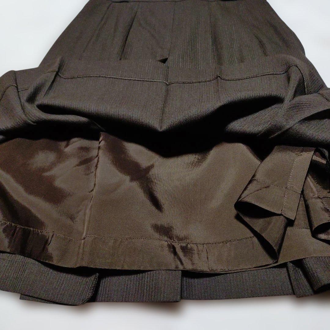 ヴィンテージChristian Dior ブラウン テーラードジャケットス―ツ