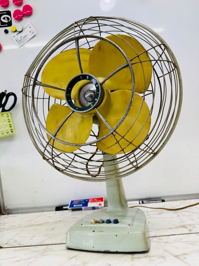 昭和レトロ　A.C. ELECTRIC FAN ビンテージ　扇風機　東京芝浦電気