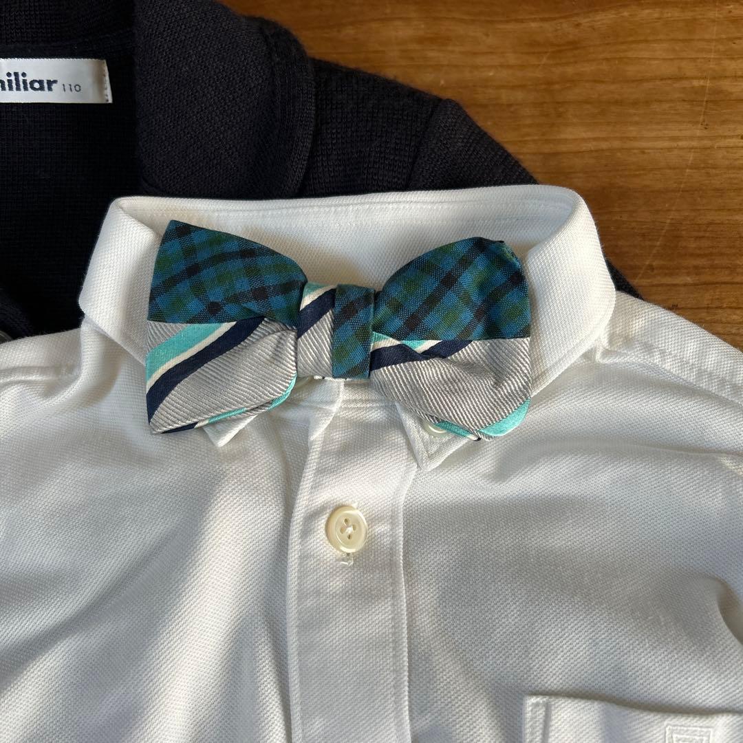 familiar 定番チェックフォーマルセット