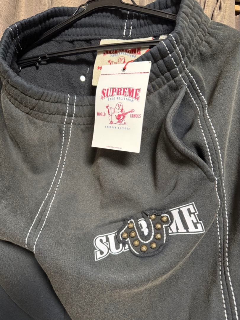Supreme®/True Religion® セットアップMサイズ ブラック