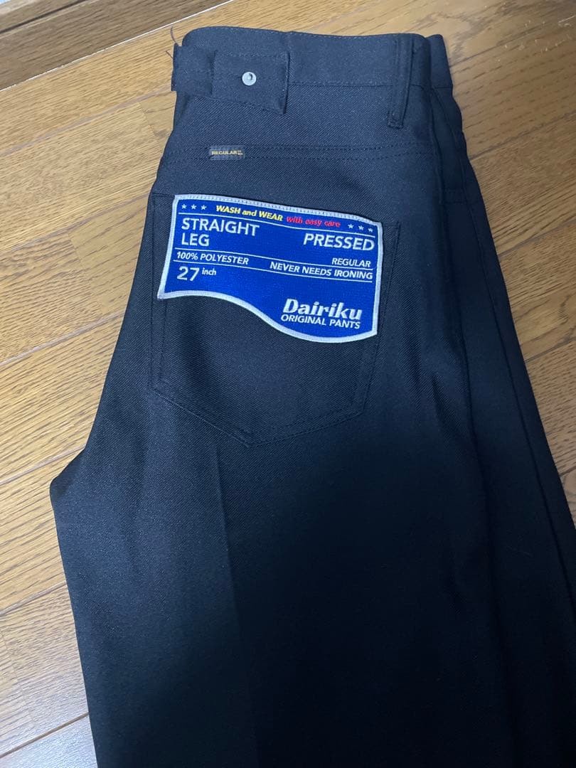 パンツ 23ss DAIRIKU Straight Pressed Pants