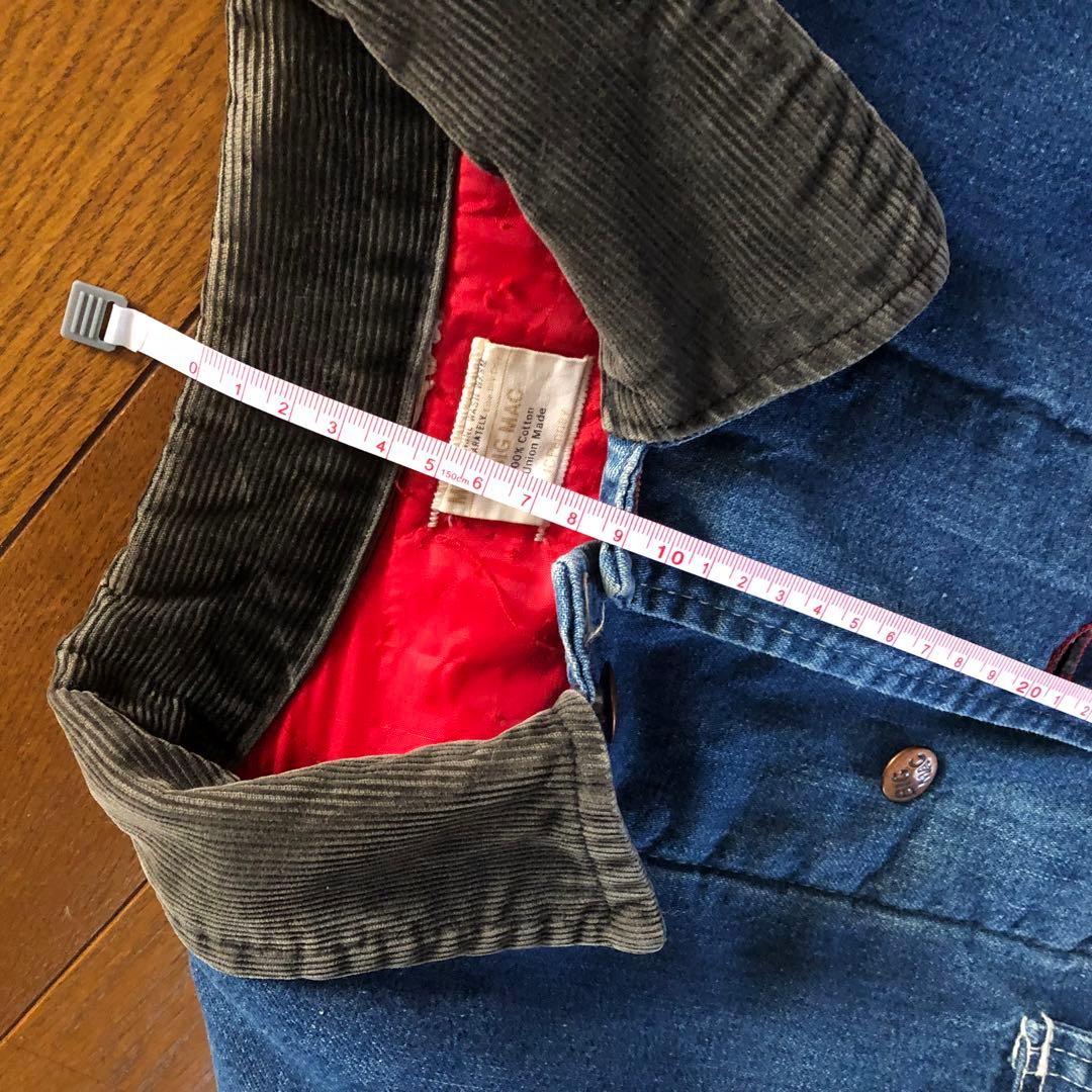 60s-70s BIG MAC デニムカバーオール　ヴィンテージ