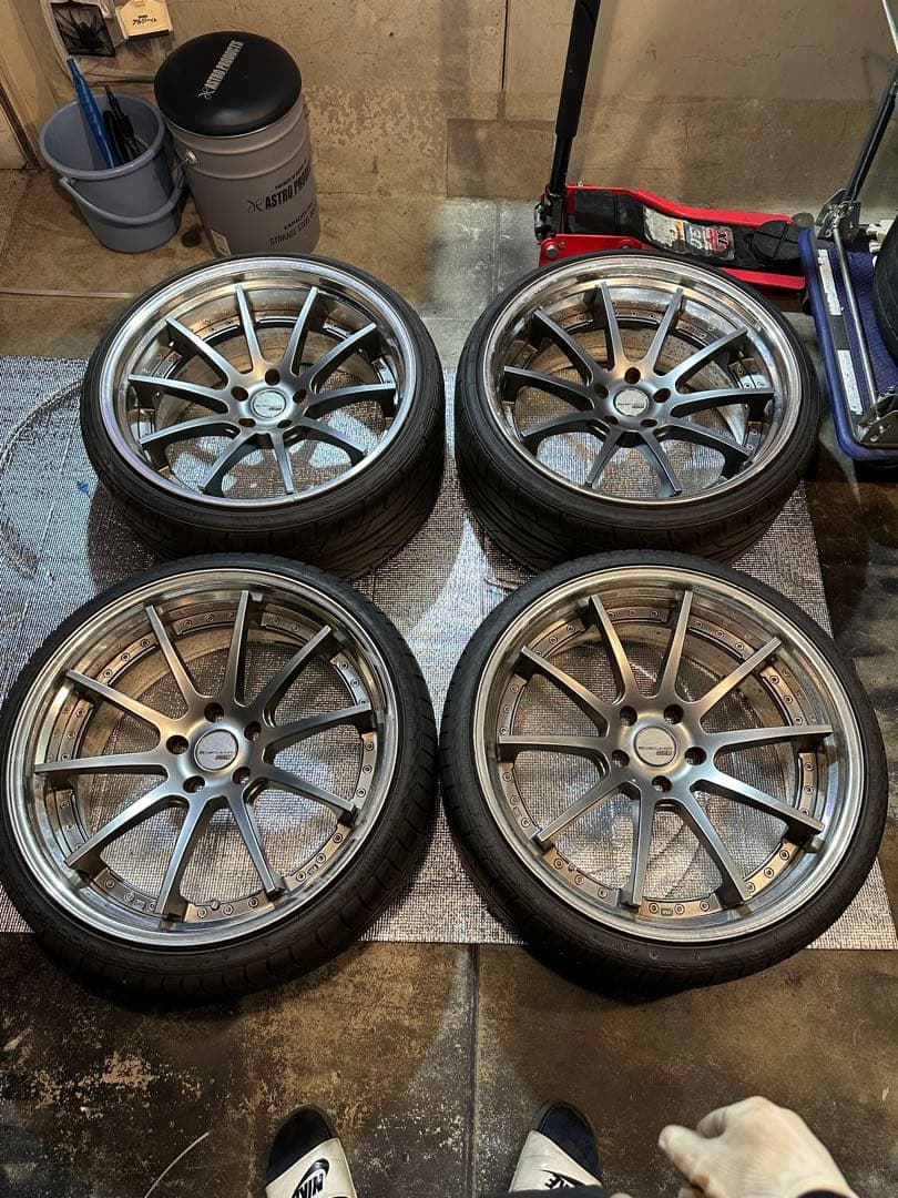 SSR エグゼキューター　CV01. タイヤ付き4本セット‼️