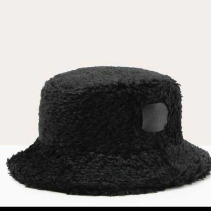 Vivienne Westwood redLabel　黒ボア　バケットハット