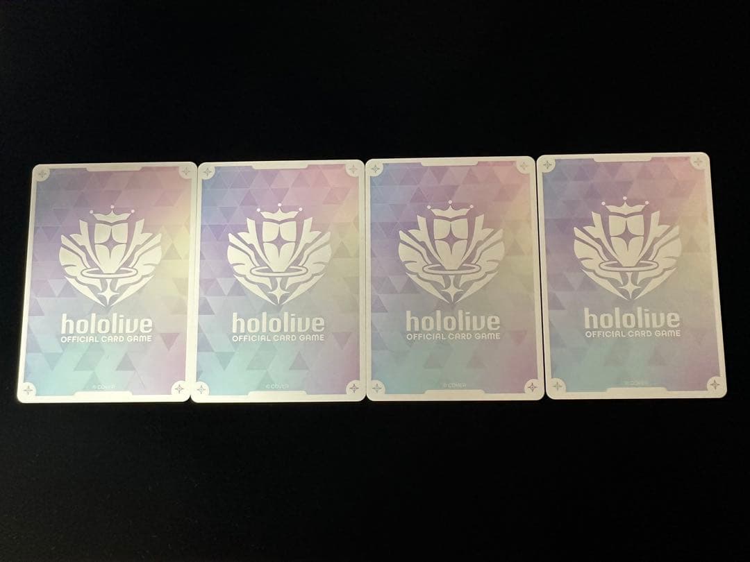 ホロライブカード　ホロカ　大神ミオ　expo エール　4枚