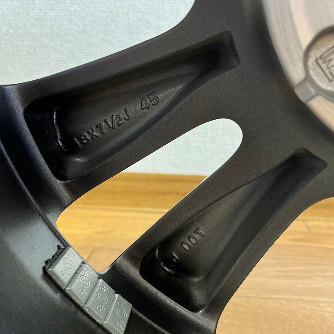 トヨタ純正アルファード 18インチアルミホイール4216A-58041 1本