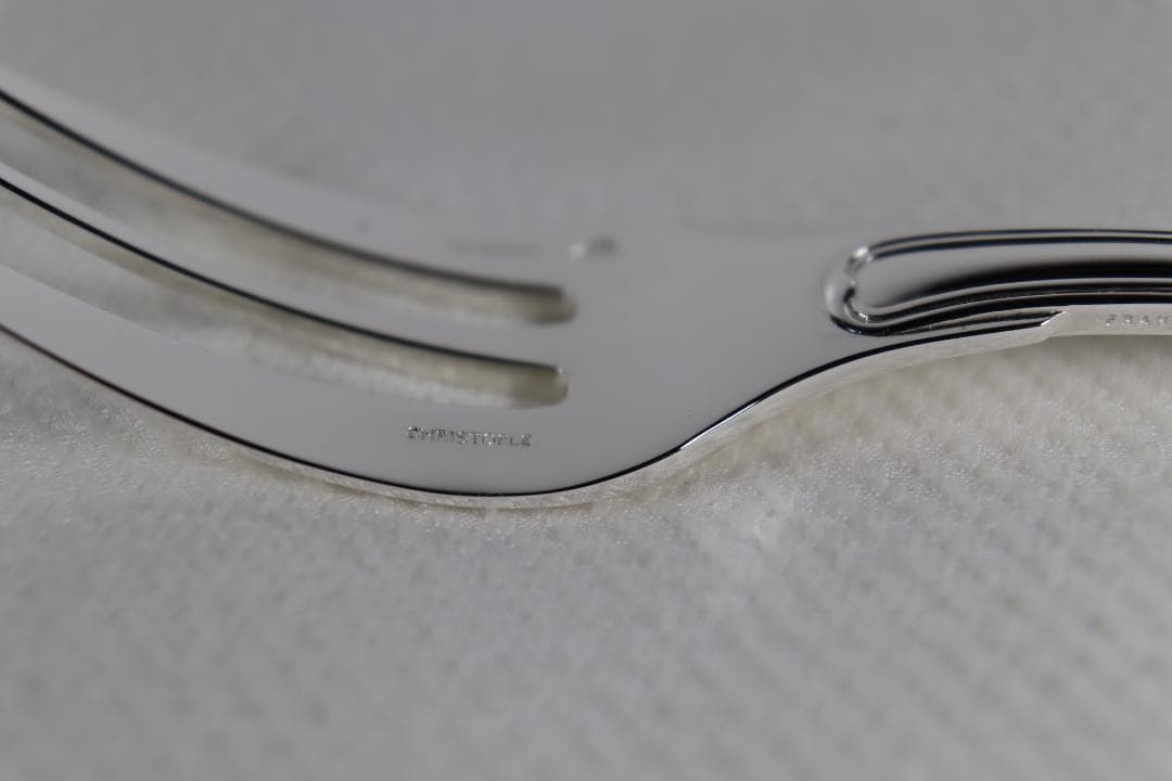 クリストフル■STERLING925ケーキフォーク■ジュベール■極上の個体です！