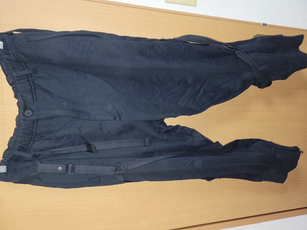 Y-3 19SS コットンスウェット パラシュートパンツ