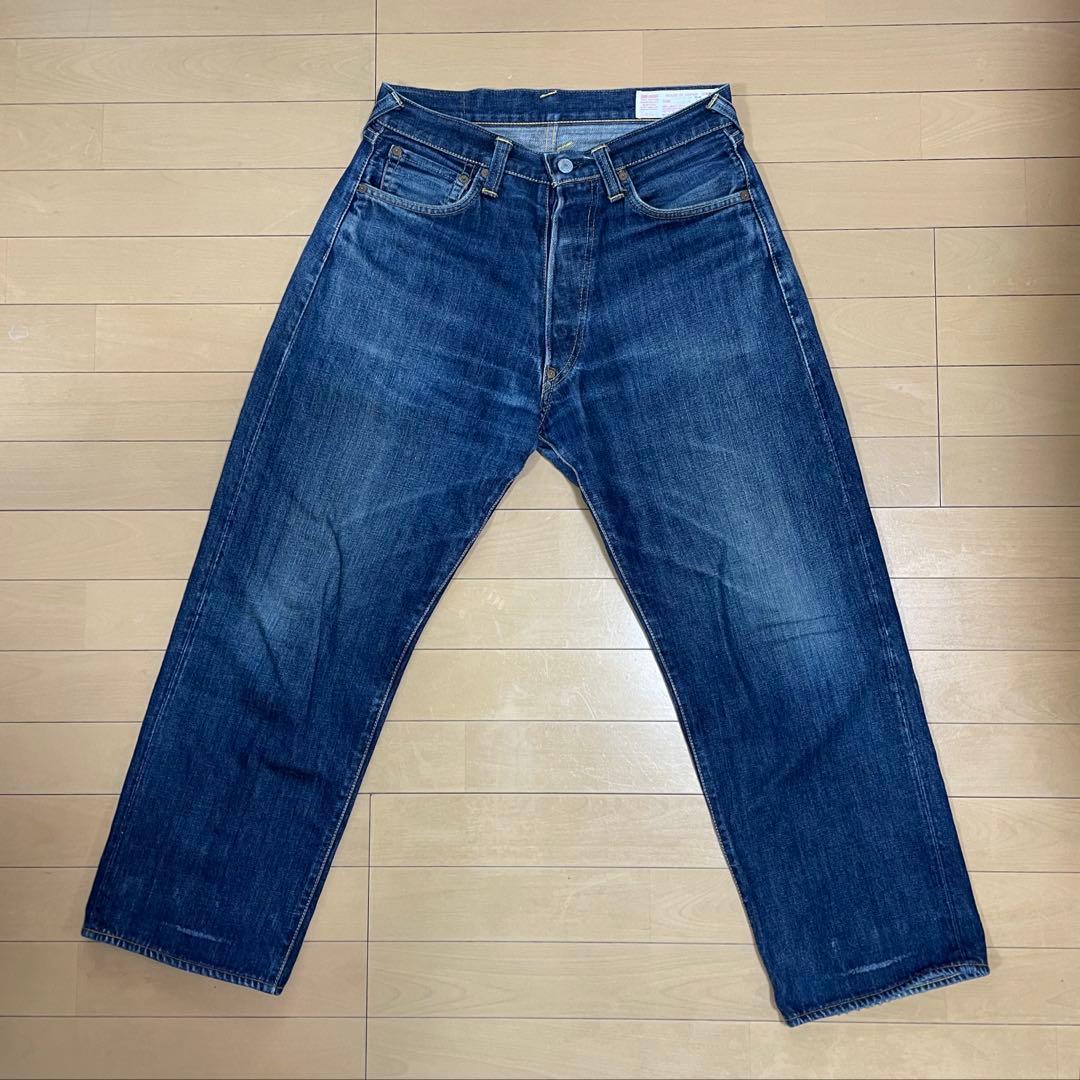 EVISU No.2 Lot.2001 W32×L32 ピンク大黒　ビッグカモメ