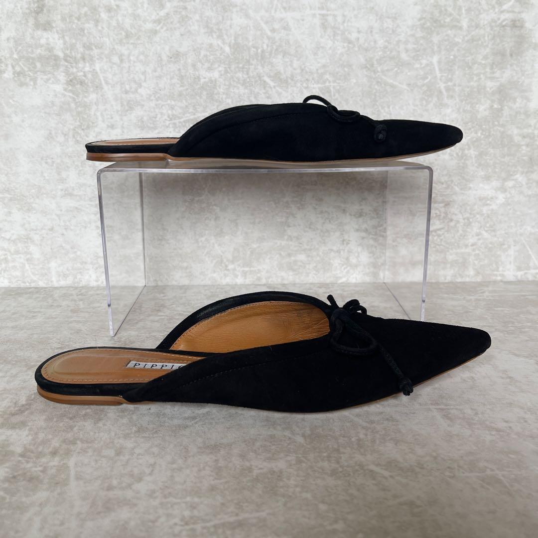 PIPPICHIC ピッピシック Remy ミュール 23.5 ポインテッドトゥ