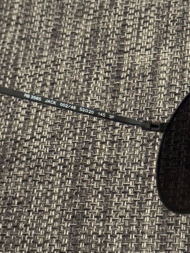 Ray-Ban RB3565 JACK 002/48 偏光サングラス