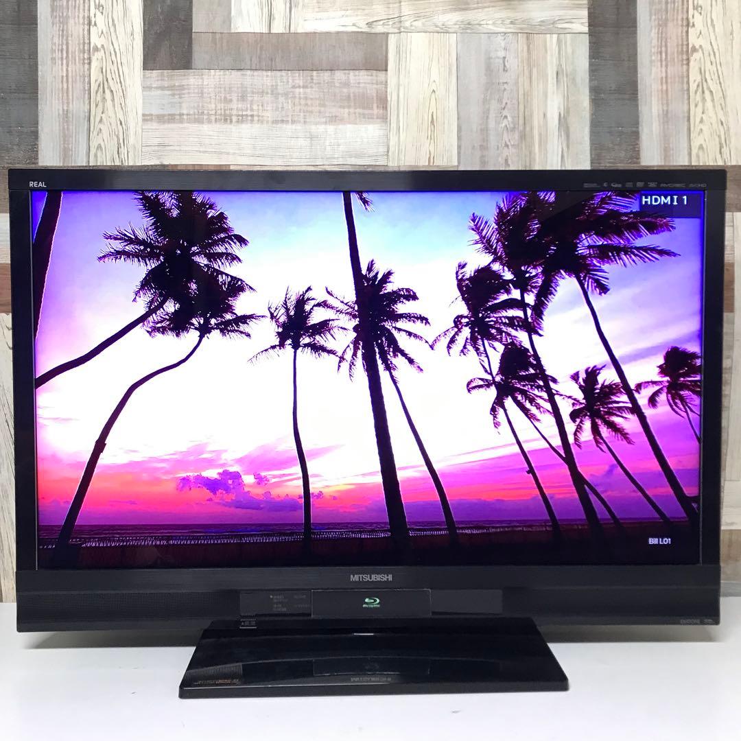 即日受渡❣️全国送料込三菱40型 HDD & Blu-ray搭載液晶テレビ