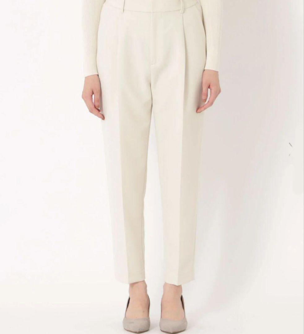 S.ESSENTIALS ウォッシャブルパンツ size36 オフホワイト