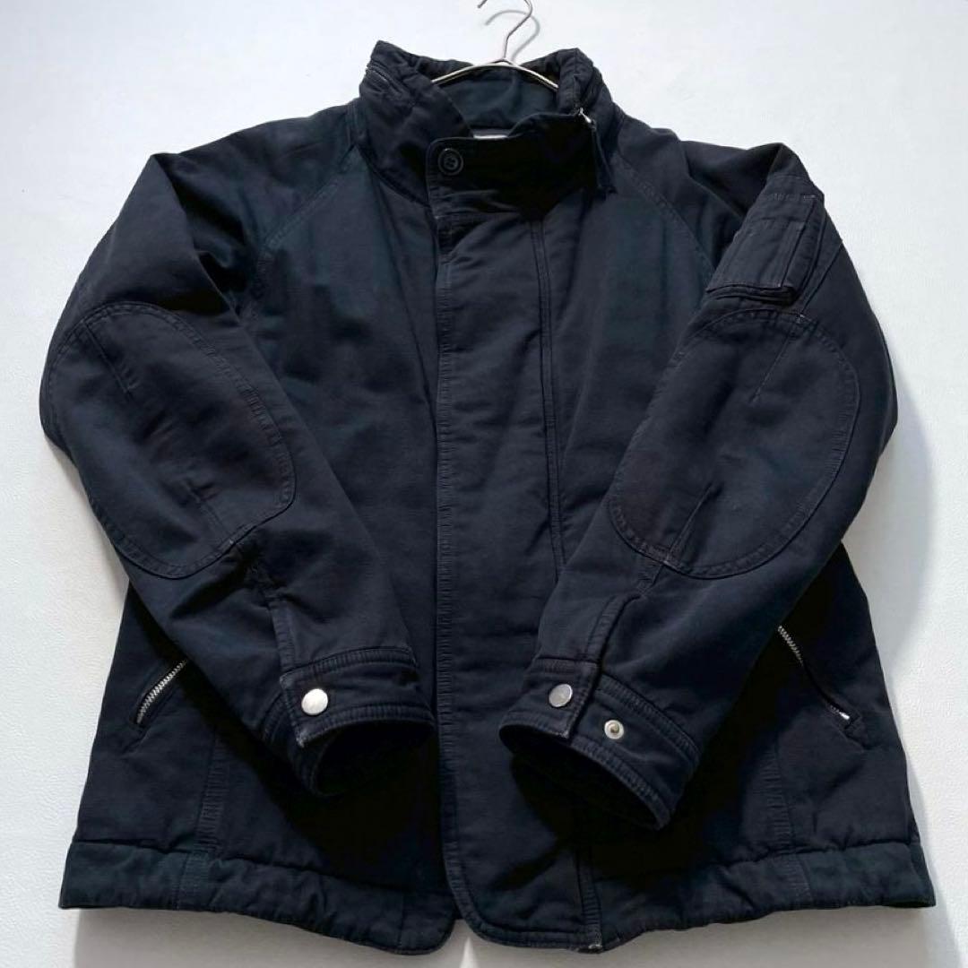 【山下智久着用モデル】nonnative キルティング中綿ジャケット 黒 M相当