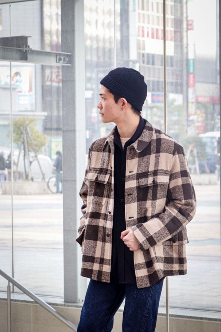 23AW新品 36 キャプテンサンシャイン Mill Shirt Jacket