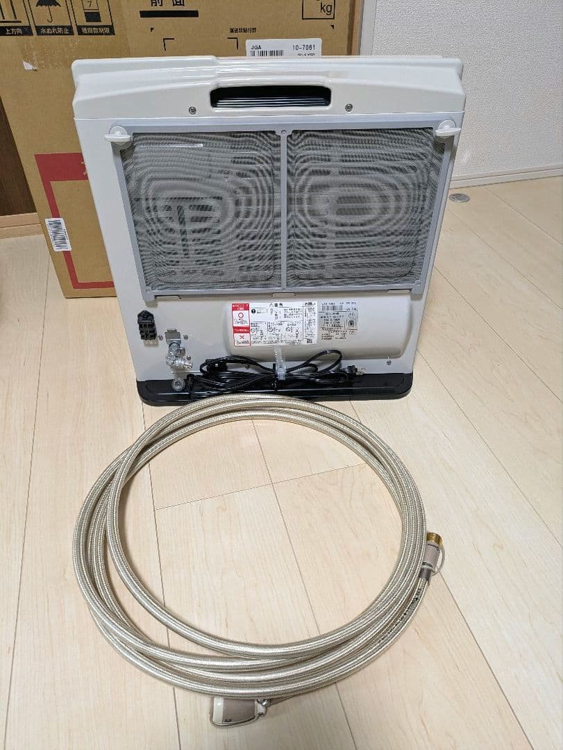 Rinnai ガスファンヒーター SRC−364E　パステルローズ　ガスホース付