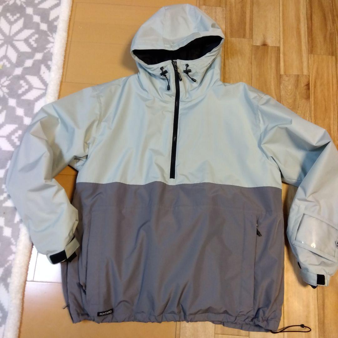 24-25 PONTAPES アノラックウェア ライトグレー/ダークグレー