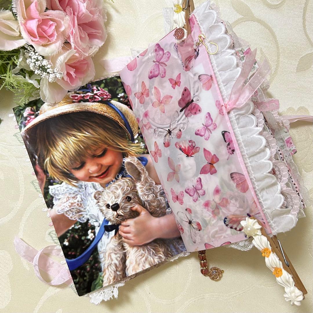 薔薇とレースのジャンクジャーナル・雑記帳　My Family♡