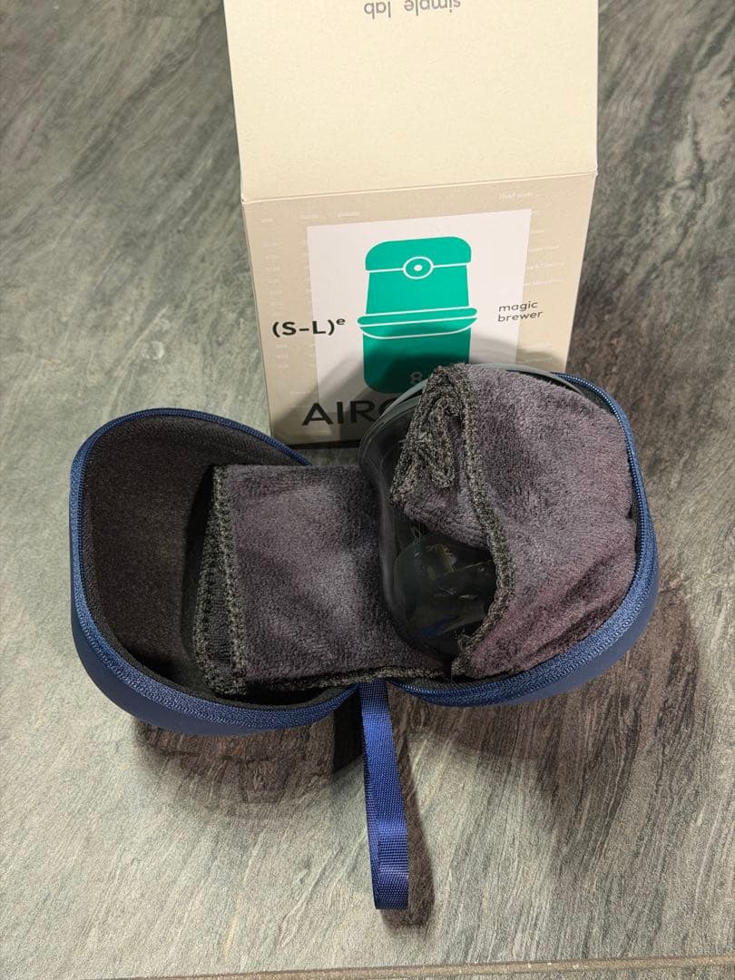 AIRO-mini (S-L)° ネイビー コーヒーメーカーエアロプレス