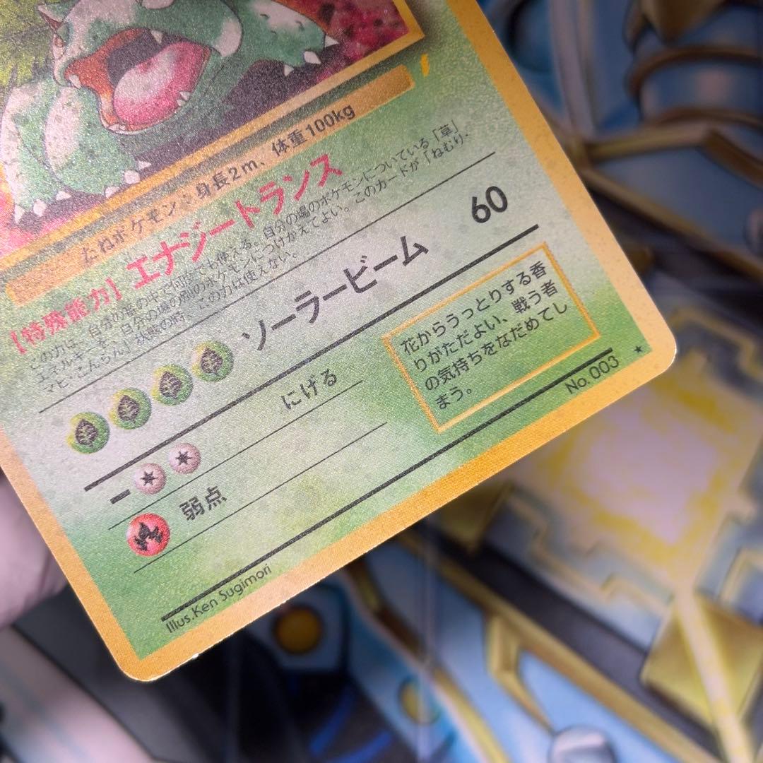 【全ホロ強】フシギバナ_「とりかえっこプリーズ」 キャンペーンカード