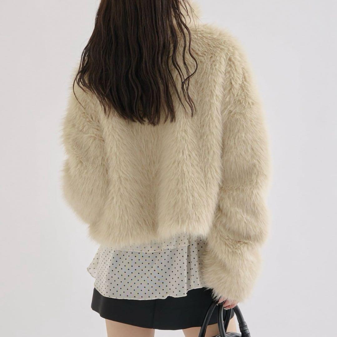 みんとmystic ショートファーコート