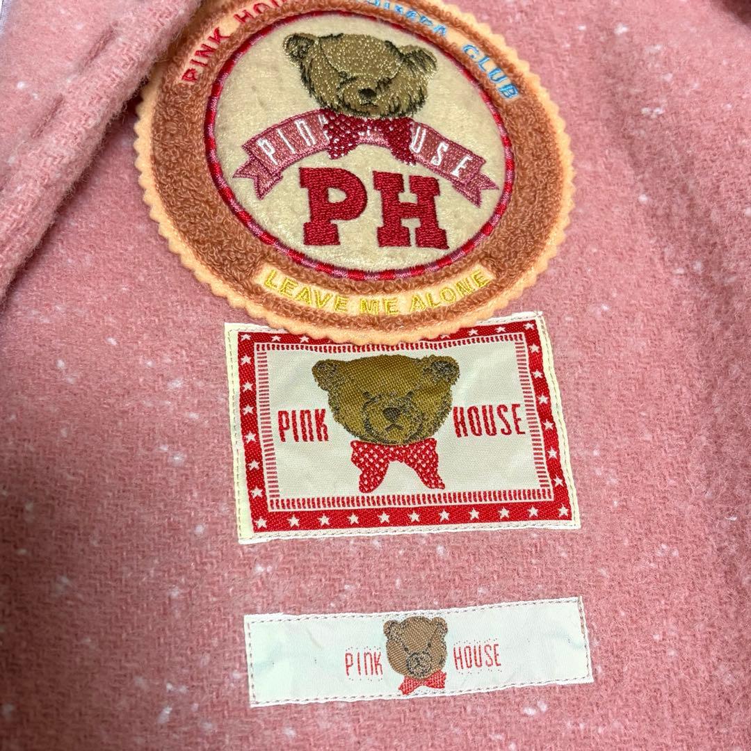 ピンクハウス　希少　日本製　くまさん　サガラワッペン　ジャケット　美品P59