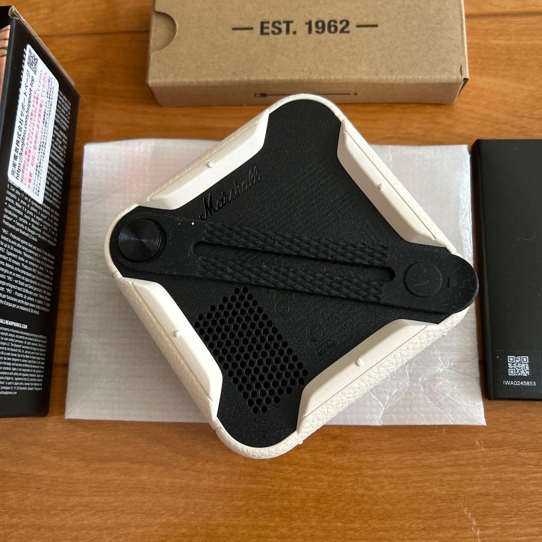 Marshall WILLEN II Bluetoothスピーカー　クリーム