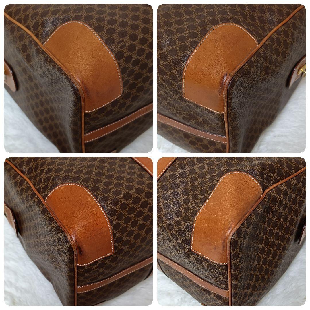 セリーヌ トリオンフ マカダム柄 ボストンバッグ 大容量 トラベルバッグ