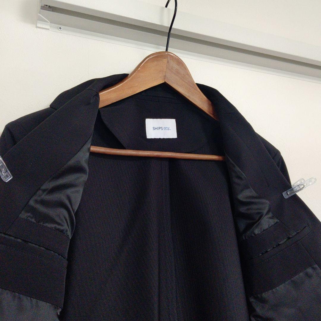 美品 ✨️ SHIPS any ストレッチスーツ セットアップ M 黒