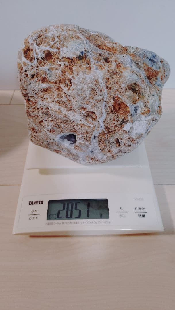 瑪瑙 ジオード 原石 海石 糸魚川産 2851g