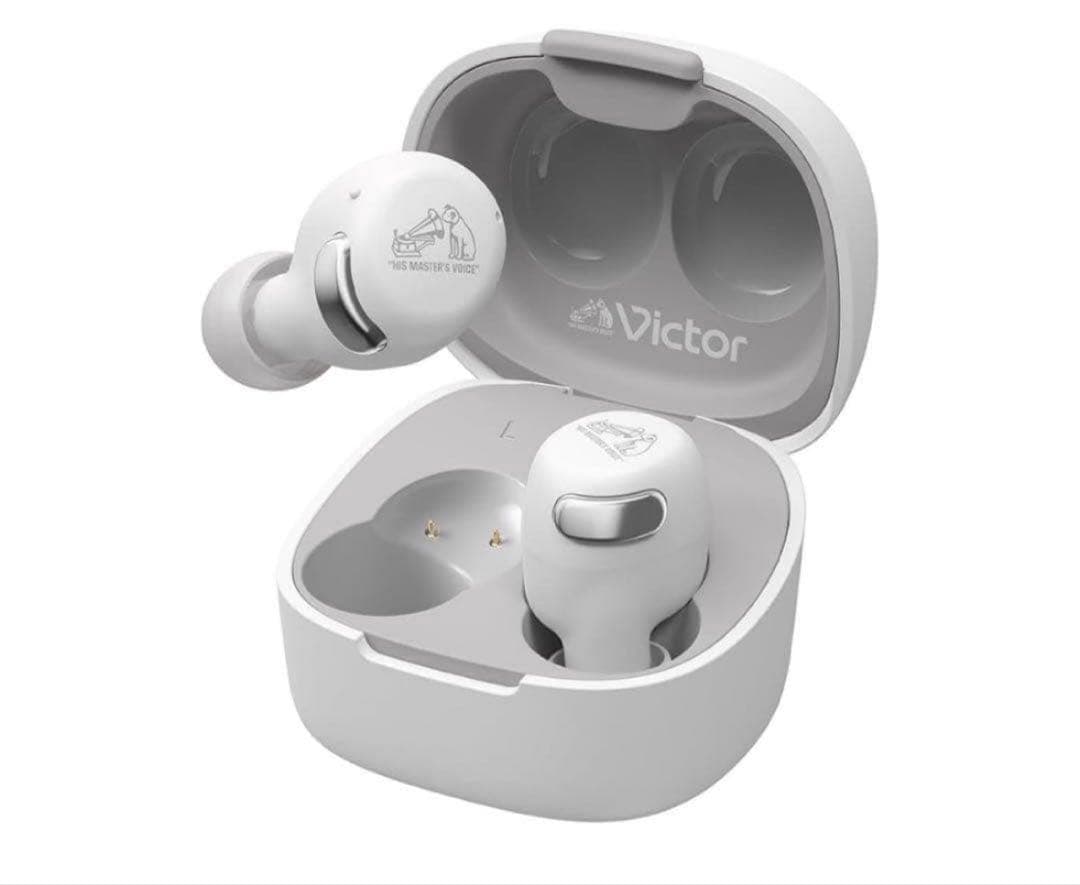【新品】JVC ワイヤレスイヤホン Victor HA-A30T2W ホワイト