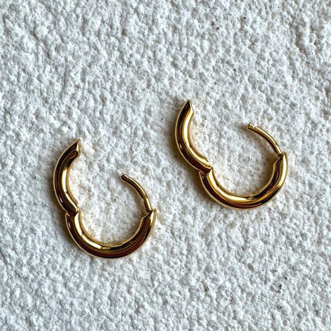 TOM WOOD トムウッド ゴールド Classic Hoop Small