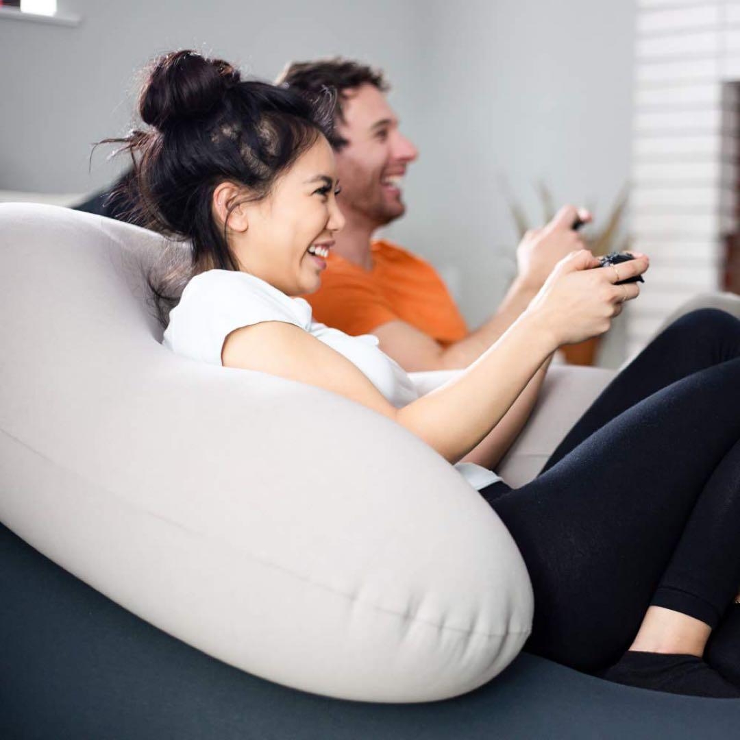 北九州直接取引OK 未使用品 Yogibo ヨギボー サポート ライトグレー