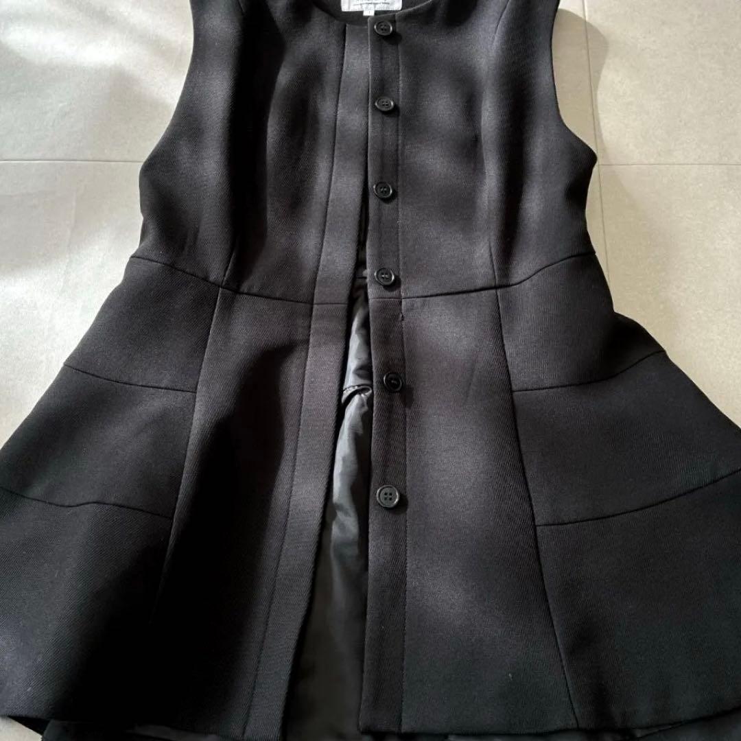 現行 極美品 アルページュストーリー♡フレアジレ ブラック サイズ1 洗える