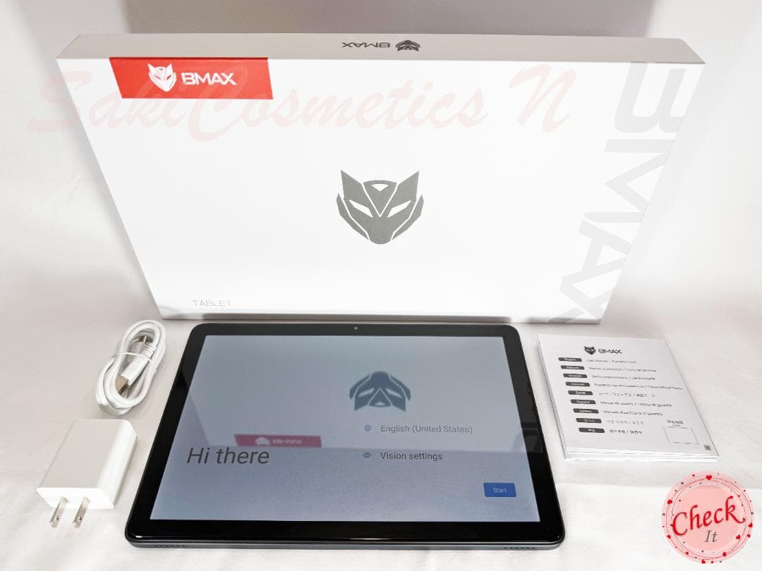 専用ケース付属！✨10インチタブレット✨BMAX♡I10 Plus 液晶画面美品