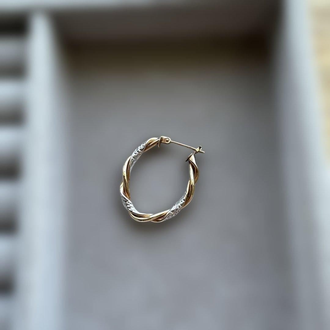 10金　ピアス　片耳