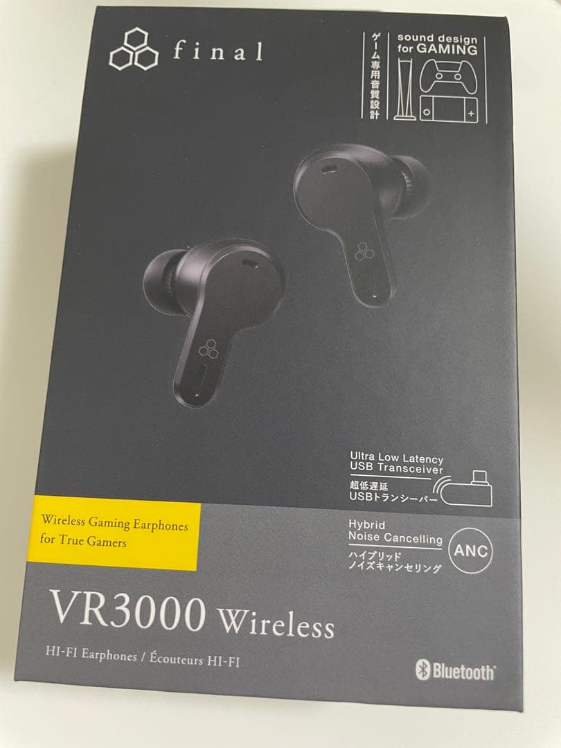 final VR3000 Wireless ワイヤレスイヤフォン