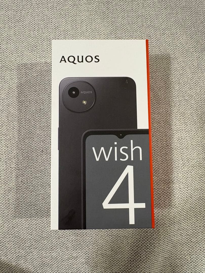 新品未使用！AQUOS wish4 スマートフォン