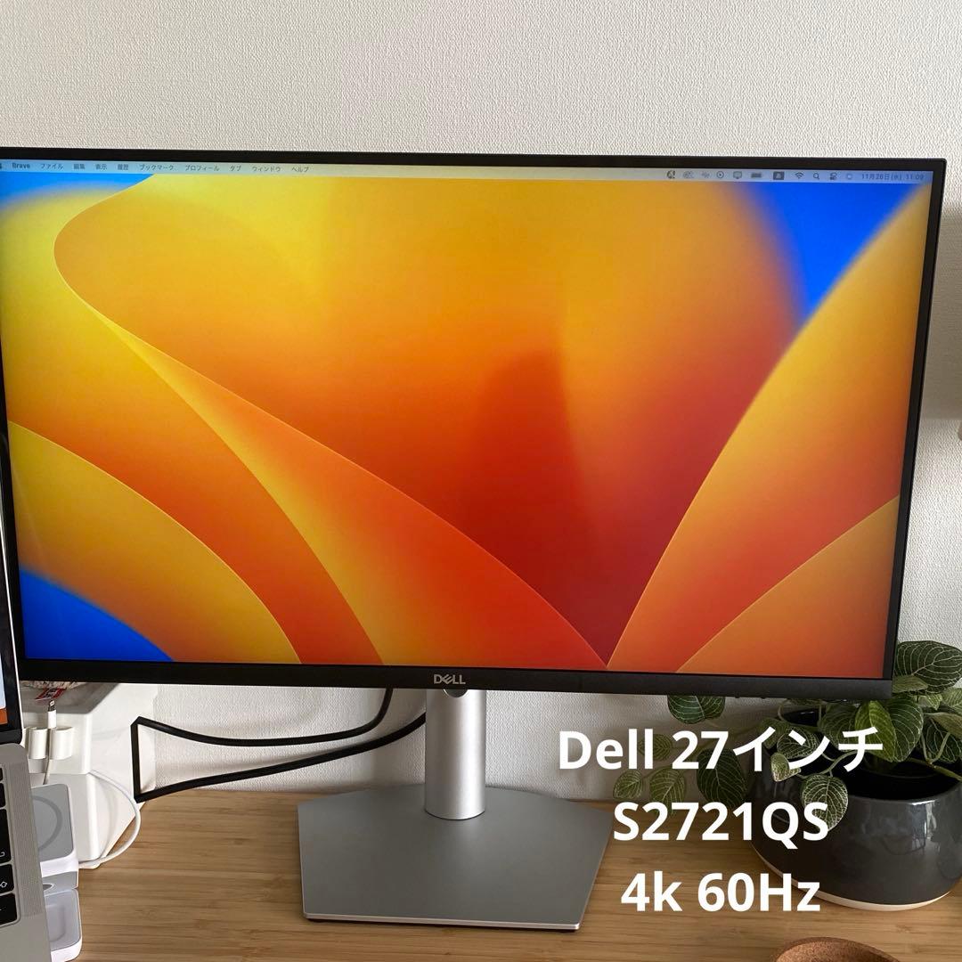 s*様 美品⭐︎Dell 4K S2721QS モニター 本体