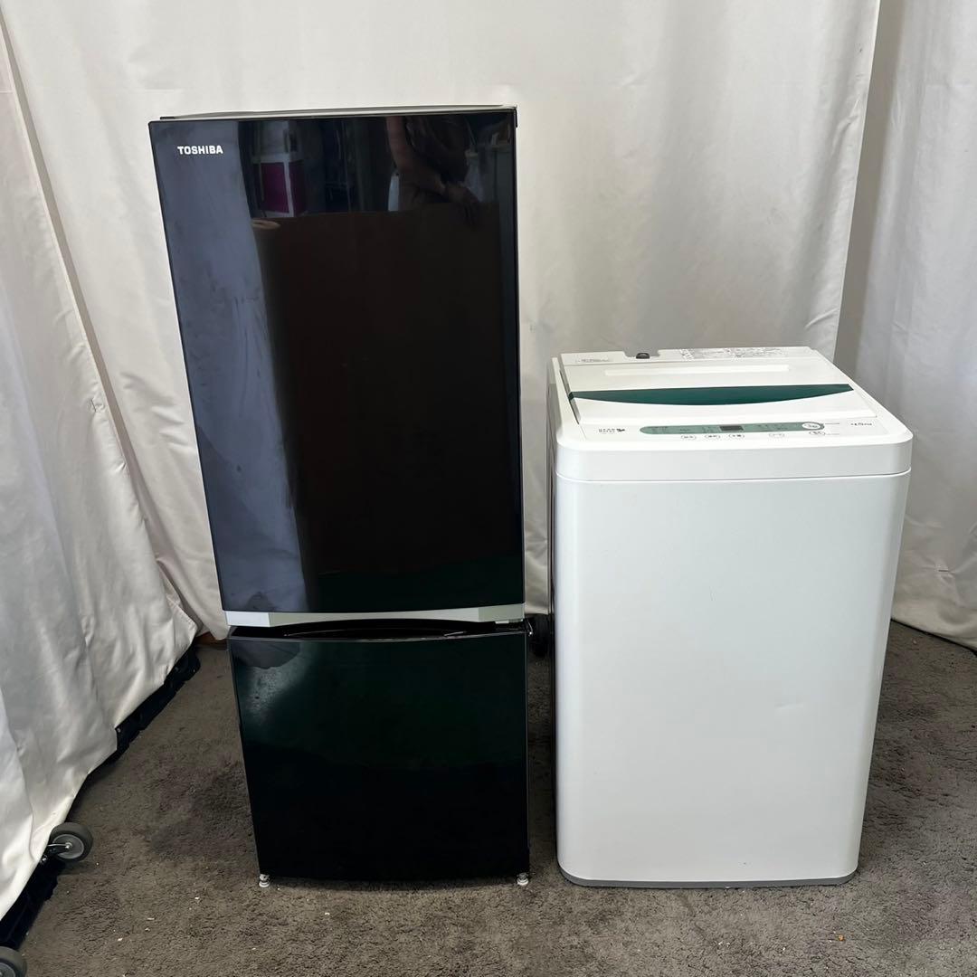 ★800　家電2点セット　洗濯機　冷蔵庫　一人暮らし　安い　東芝　小型　設置無料