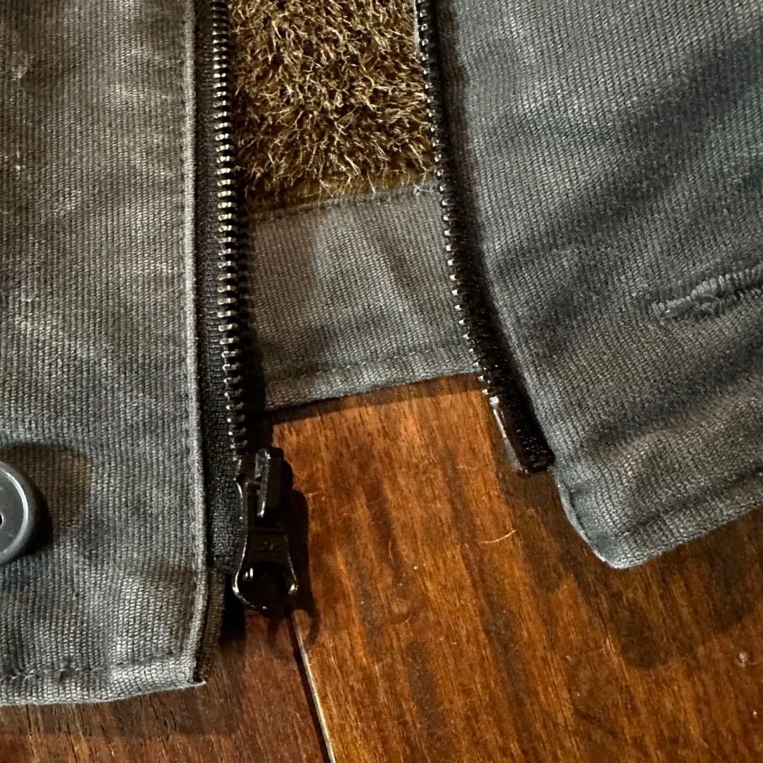 HOUSTON N-1 デッキジャケット 38 ヤレ感 フェード 40s 50s